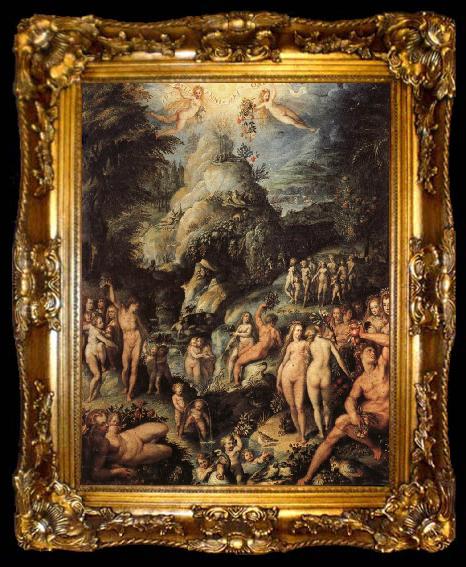 framed  ZUCCHI, Jacopo The Golden Age, ta009-2